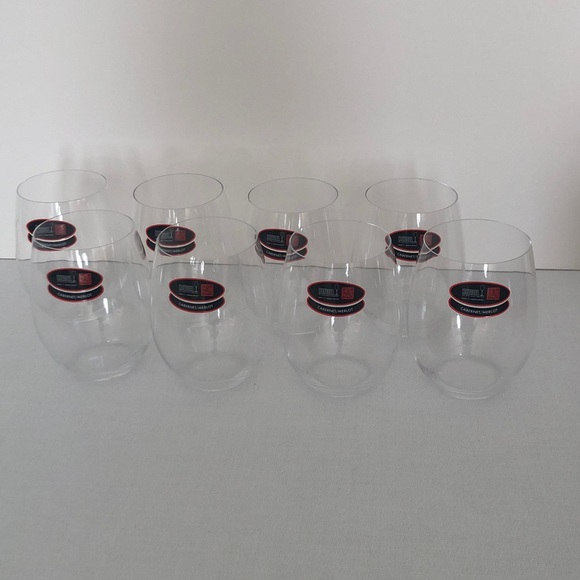 RIEDEL The O Wine Tumbler Cabernet/Merlot - 8 Stemless Wine Glasses - NWT - Picture 7 of 14
